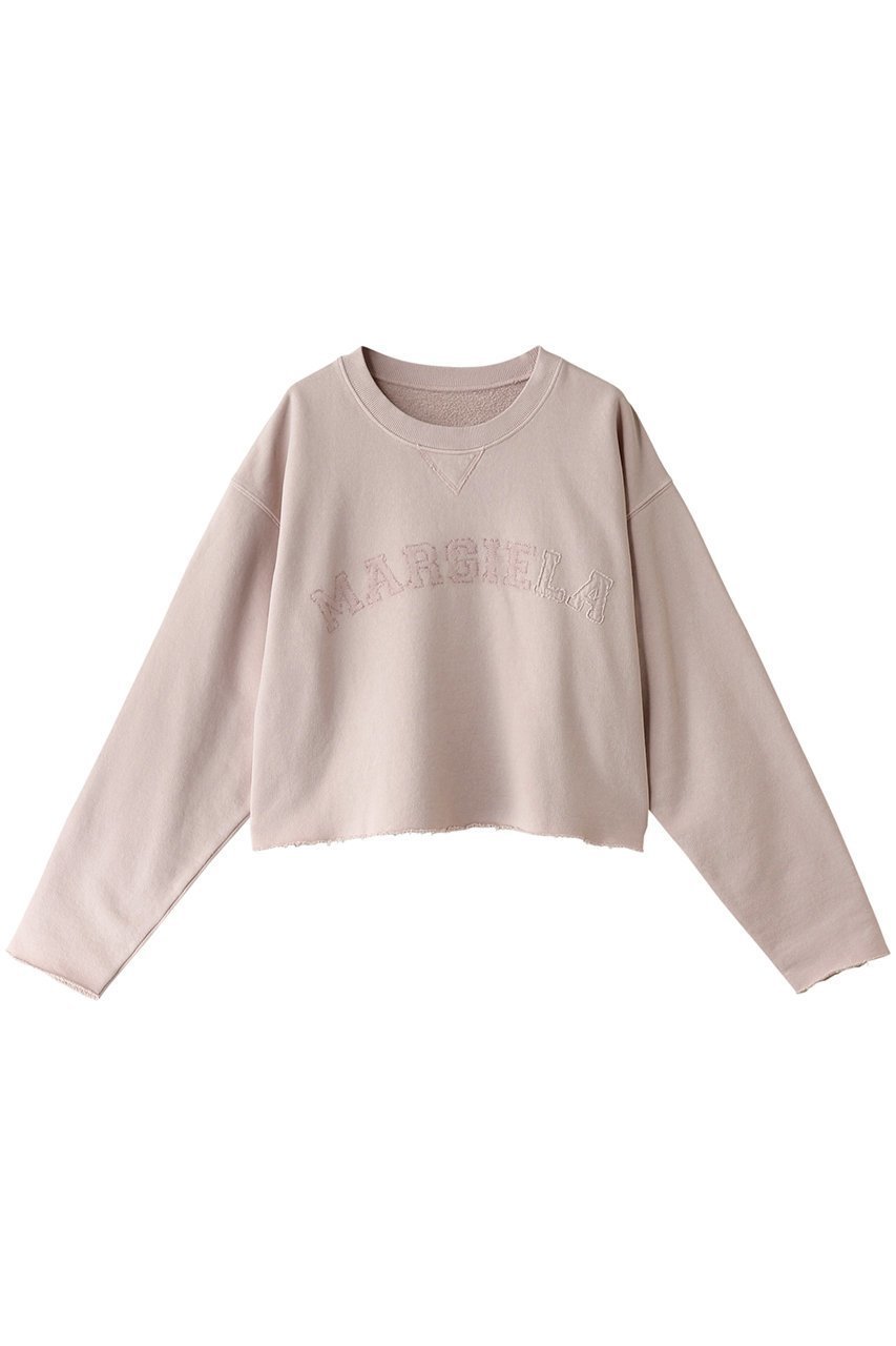 【メゾン マルジェラ/MAISON MARGIELA】のスウェットトップス インテリア・キッズ・メンズ・レディースファッション・服の通販 founy(ファニー) 　ファッション　Fashion　レディースファッション　Fashion for Women　トップス・カットソー　Cut & Sew Tops　シャツ・ブラウス・オフィスカジュアル　Elegant Blouses & Button-Ups　レディースパーカー・カジュアルフーディー　Casual Hoodies & Sweatshirts　ロングTシャツ・Tシャツ　Longline T-Shirts & Tees　スウェット・クルーネックトップス　Sweatshirts & Crewnecks / Relaxed Fit Sweat Tops　カットソー・ベーシックTシャツ　Cut-and-Sewn Tops / Stretch Tees & Basics　スウェット / スエット　Sweatshirt, Sweatwear　スリーブ　Sleeve, Long Sleeve / Short Sleeve　ロング　Long, Long-Length　ワイド　Wide, Wide Fit　バフ|ID: prp329100004197277 ipo3291000000032895729