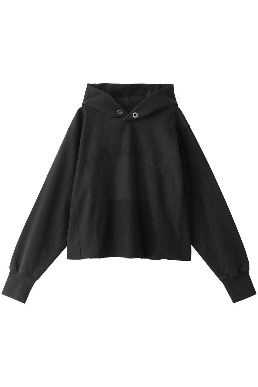 【メゾン マルジェラ/MAISON MARGIELA】のフーディースウェットトップス インテリア・キッズ・メンズ・レディースファッション・服の通販 founy(ファニー) 　ファッション　Fashion　レディースファッション　Fashion for Women　トップス・カットソー　Cut & Sew Tops　シャツ・ブラウス・オフィスカジュアル　Elegant Blouses & Button-Ups　レディースパーカー・カジュアルフーディー　Casual Hoodies & Sweatshirts　ロングTシャツ・Tシャツ　Longline T-Shirts & Tees　スウェット・クルーネックトップス　Sweatshirts & Crewnecks / Relaxed Fit Sweat Tops　カットソー・ベーシックTシャツ　Cut-and-Sewn Tops / Stretch Tees & Basics　スウェット / スエット　Sweatshirt, Sweatwear　ヴィンテージブラック|ID: prp329100004197278 ipo3291000000032894438