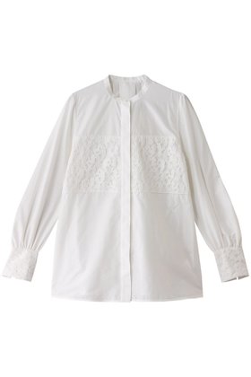 【デザイン ワークス/DESIGN WORKS】のタイプライター×レースブラウス 人気、トレンドファッション・服の通販 founy(ファニー) ファッション Fashion レディースファッション Fashion for Women トップス・カットソー Cut & Sew Tops シャツ・ブラウス・オフィスカジュアル Elegant Blouses & Button-Ups インナー Innerwear ジャケット Jacket, Outerwear スリット Slit, Slit Detail スリーブ Sleeve, Long Sleeve / Short Sleeve タイプライター Typewriter Fabric, Crisp Cotton タフタ Taffeta, Structured Fabric レース Lace, Lace Fabric ロング Long, Long-Length |ID:prp329100004197299