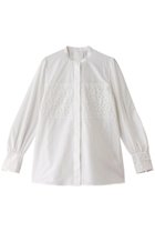 【デザイン ワークス/DESIGN WORKS】のタイプライター×レースブラウス 人気、トレンドファッション・服の通販 founy(ファニー) ファッション Fashion レディースファッション Fashion for Women トップス・カットソー Cut & Sew Tops シャツ・ブラウス・オフィスカジュアル Elegant Blouses & Button-Ups インナー Innerwear ジャケット Jacket, Outerwear スリット Slit, Slit Detail スリーブ Sleeve, Long Sleeve / Short Sleeve タイプライター Typewriter Fabric, Crisp Cotton タフタ Taffeta, Structured Fabric レース Lace, Lace Fabric ロング Long, Long-Length thumbnail ホワイト|ID: prp329100004197299 ipo3291000000035551838