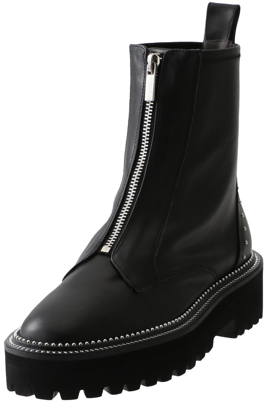 【ダニエラ アンド ジェマ/Daniella & GEMMA】のフロントジップスタッズブーツ 人気、トレンドファッション・服の通販 founy(ファニー) 　ファッション　Fashion　レディースファッション　Fashion for Women　おすすめ　Recommended / Our Picks　クール　Cool, Chic　ショート　Short, Short Length　シンプル　Simple, Minimal　フェミニン　Feminine, Girly　other-2|ID: prp329100004197317 ipo3291000000032870092