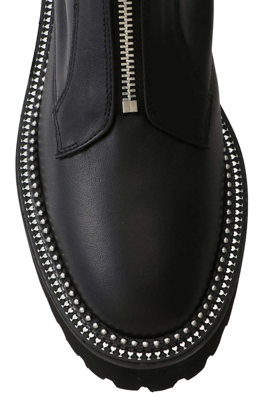 【ダニエラ アンド ジェマ/Daniella & GEMMA】のフロントジップスタッズブーツ 人気、トレンドファッション・服の通販 founy(ファニー) 　ファッション　Fashion　レディースファッション　Fashion for Women　おすすめ　Recommended / Our Picks　クール　Cool, Chic　ショート　Short, Short Length　シンプル　Simple, Minimal　フェミニン　Feminine, Girly　other-4|ID: prp329100004197317 ipo3291000000032870102