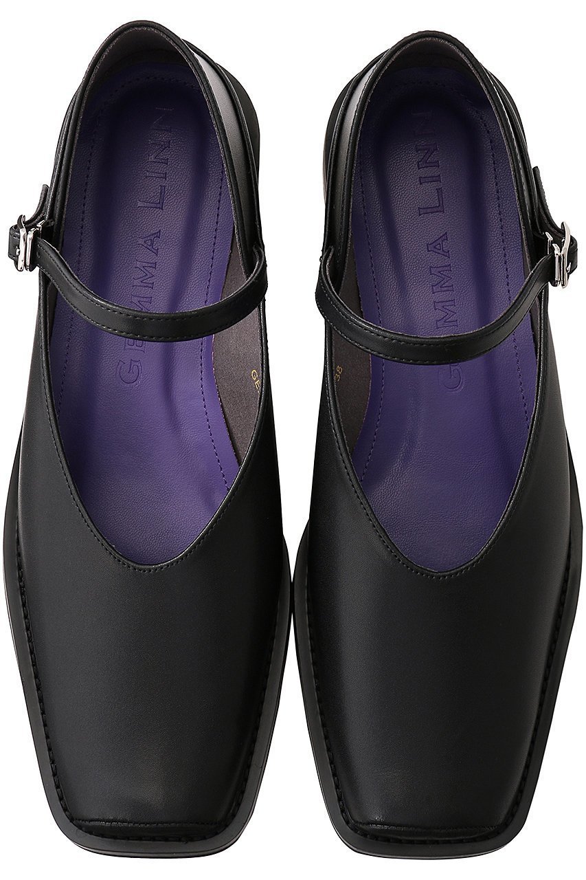 【ダニエラ アンド ジェマ/Daniella & GEMMA】のスクエアトゥストラップパンプスシューズ インテリア・キッズ・メンズ・レディースファッション・服の通販 founy(ファニー) 　ファッション　Fashion　レディースファッション　Fashion for Women　シューズ　Shoes, Footwear　シンプル　Simple, Minimal　ラップ　Wrap, Wrap Design　エレガント 上品　Elegant　定番　Standard, Basic Item　ブラック|ID: prp329100004197320 ipo3291000000036122529