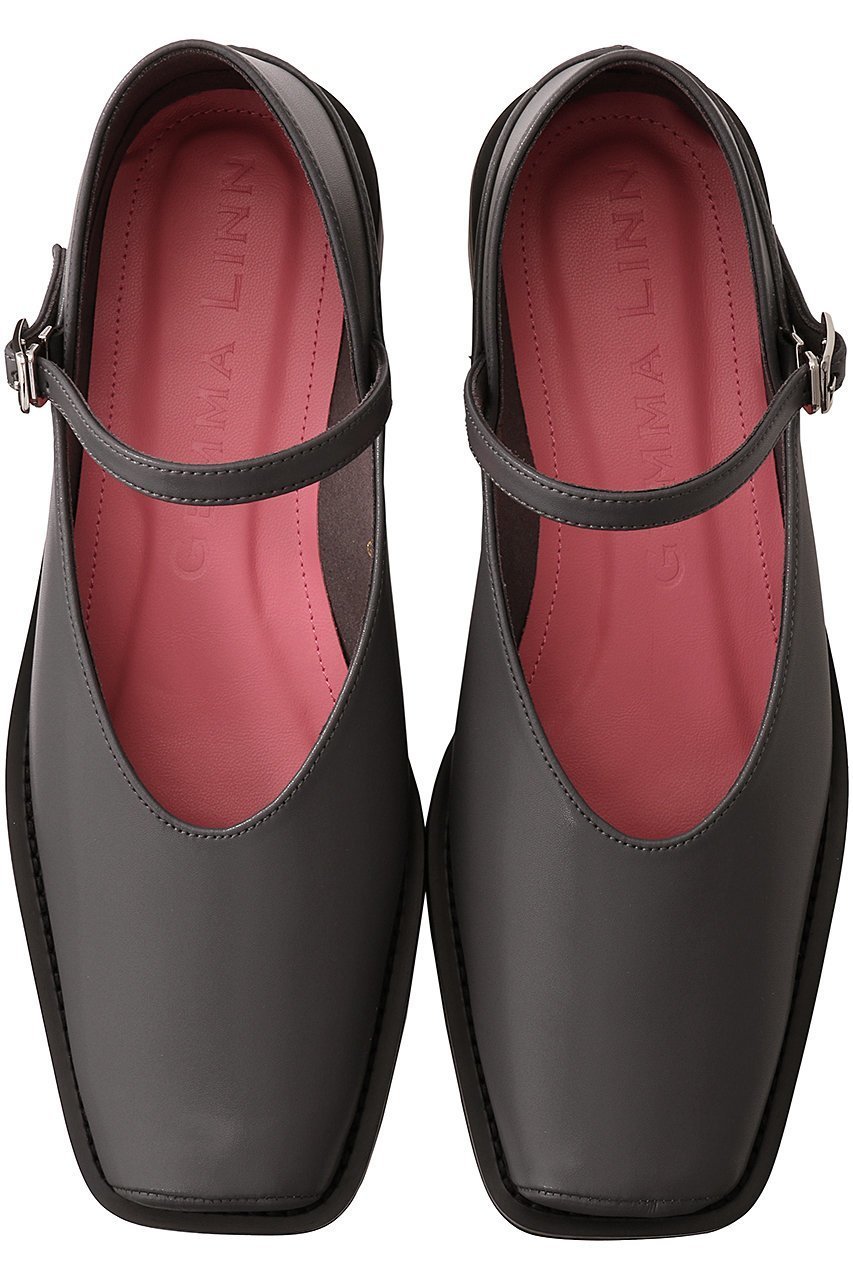 【ダニエラ アンド ジェマ/Daniella & GEMMA】のスクエアトゥストラップパンプスシューズ インテリア・キッズ・メンズ・レディースファッション・服の通販 founy(ファニー) 　ファッション　Fashion　レディースファッション　Fashion for Women　シューズ　Shoes, Footwear　シンプル　Simple, Minimal　ラップ　Wrap, Wrap Design　エレガント 上品　Elegant　定番　Standard, Basic Item　グレー|ID: prp329100004197320 ipo3291000000036122531