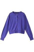 【ミズイロ インド/mizuiro ind】のhigh gauge crew neck C/D カーディガン blue|ID:prp329100004197322