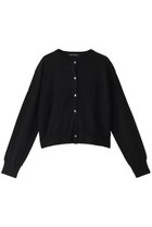 【ミズイロ インド/mizuiro ind】のhigh gauge crew neck C/D カーディガン black|ID: prp329100004197322 ipo3291000000036531023