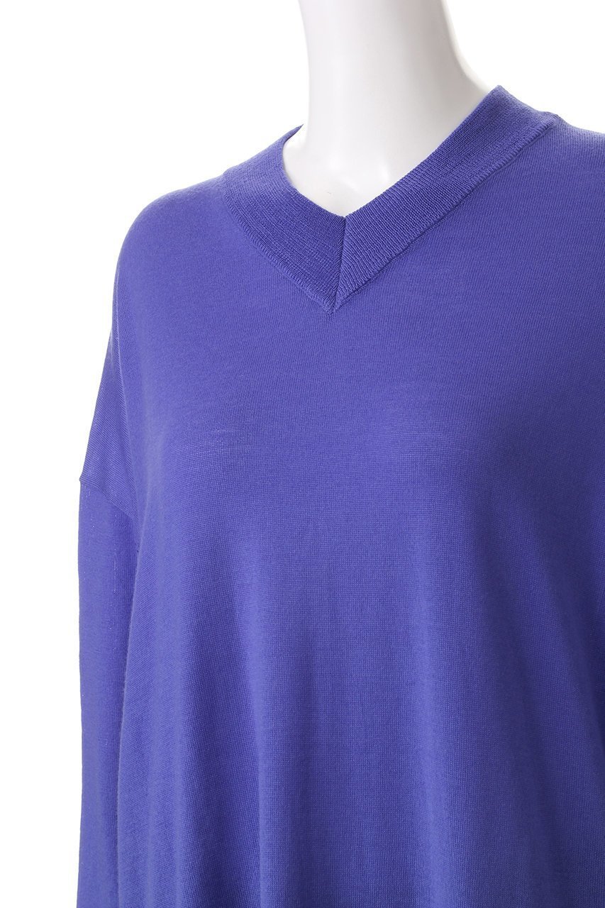【ミズイロ インド/mizuiro ind】のhigh gauge V neck wide tunic チュニック 人気、トレンドファッション・服の通販 founy(ファニー) 　ファッション　Fashion　レディースファッション　Fashion for Women　トップス・カットソー　Cut & Sew Tops　シャツ・ブラウス・オフィスカジュアル　Elegant Blouses & Button-Ups　ロングTシャツ・Tシャツ　Longline T-Shirts & Tees　カットソー・ベーシックTシャツ　Cut-and-Sewn Tops / Stretch Tees & Basics　おすすめ　Recommended / Our Picks　シンプル　Simple, Minimal　スリーブ　Sleeve, Long Sleeve / Short Sleeve　チュニック　Tunic, Long Top　ロング　Long, Long-Length　定番　Standard, Basic Item　other-5|ID: prp329100004197326 ipo3291000000032895671