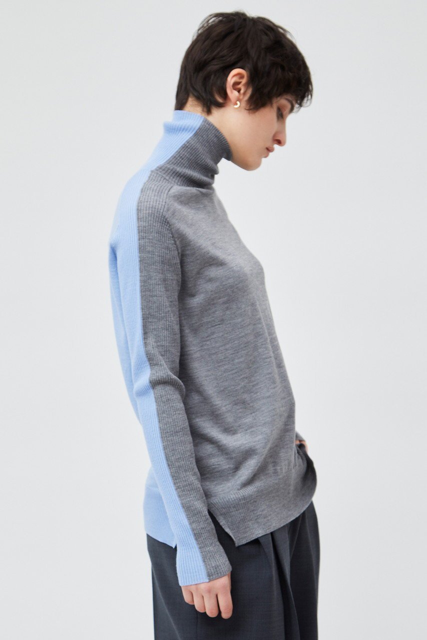 【ベイジ,/BEIGE,】のLA MONNAIE(ラモネ)/ニット 人気、トレンドファッション・服の通販 founy(ファニー) 　ファッション　Fashion　レディースファッション　Fashion for Women　トップス・カットソー　Cut & Sew Tops　ニット　Knit Tops & Sweaters　カジュアルプルオーバー・ニットトップス　Pullovers & Knit Tops / Casual Pullovers　なめらか　Smooth, Silky Texture　ハイネック　High Neck, Mock Neck　other-8|ID: prp329100004197342 ipo3291000000032921407