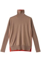 【ベイジ,/BEIGE,】のLA MONNAIE(ラモネ)/ニット 人気、トレンドファッション・服の通販 founy(ファニー) ファッション Fashion レディースファッション Fashion for Women トップス・カットソー Cut & Sew Tops ニット Knit Tops & Sweaters カジュアルプルオーバー・ニットトップス Pullovers & Knit Tops / Casual Pullovers なめらか Smooth, Silky Texture ハイネック High Neck, Mock Neck thumbnail MilkTea × RedOrange|ID: prp329100004197342 ipo3291000000036098385