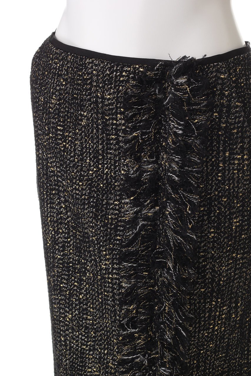 【オブリオ/AUBRIOT】のラメジャガード ペンシルスカート 人気、トレンドファッション・服の通販 founy(ファニー) 　ファッション　Fashion　レディースファッション　Fashion for Women　スカート　Skirts　シンプル　Simple, Minimal　ツイード／ツィード　Choker, Choker Necklace　フリンジ　Fringe, Tassel　ペンシル　Pencil, Pencil Skirt　モダン　Modern, Contemporary　other-5|ID: prp329100004199090 ipo3291000000035813923