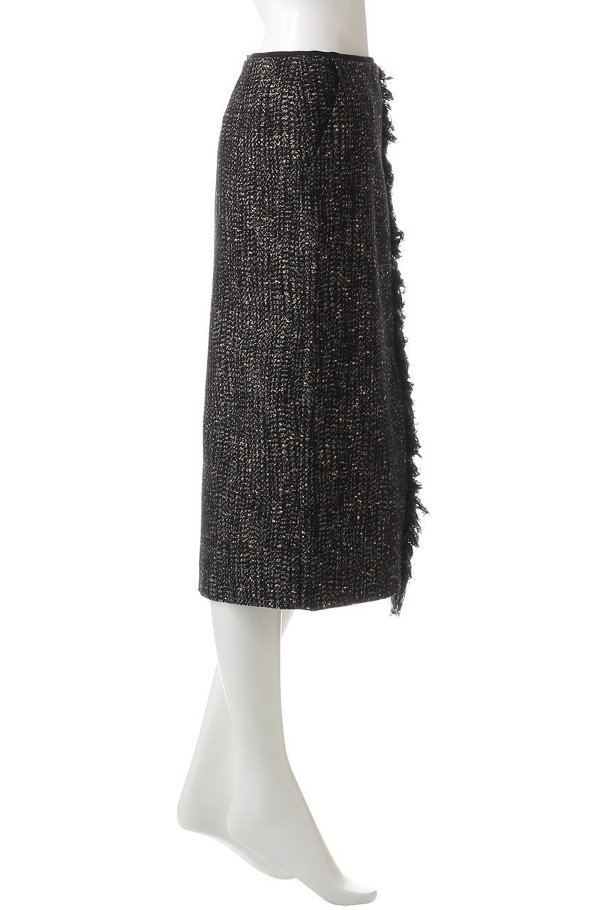 【オブリオ/AUBRIOT】のラメジャガード ペンシルスカート 人気、トレンドファッション・服の通販 founy(ファニー) 　ファッション　Fashion　レディースファッション　Fashion for Women　スカート　Skirts　シンプル　Simple, Minimal　ツイード／ツィード　Choker, Choker Necklace　フリンジ　Fringe, Tassel　ペンシル　Pencil, Pencil Skirt　モダン　Modern, Contemporary　other-3|ID: prp329100004199090 ipo3291000000036617982