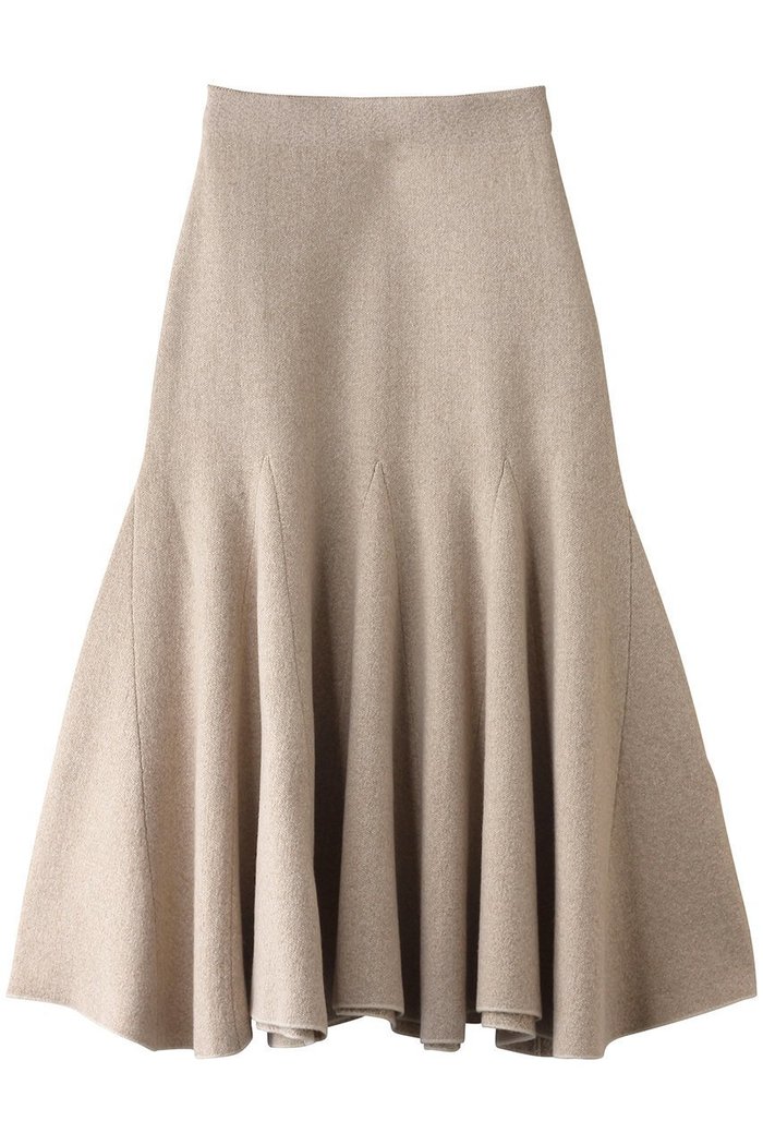 【オブリオ/AUBRIOT】のウールカシミヤ ニットスカート インテリア・キッズ・メンズ・レディースファッション・服の通販 founy(ファニー) https://founy.com/ ファッション Fashion レディースファッション Fashion for Women スカート Skirts おすすめ Recommended / Our Picks エレガント 上品 Elegant クラシック Classic, Timeless Style セットアップ Set-Up, Coordinated Outfit フレア Flare, Flared ミックス Mix, Mixed Style |ID: prp329100004199091 ipo3291000000035813928