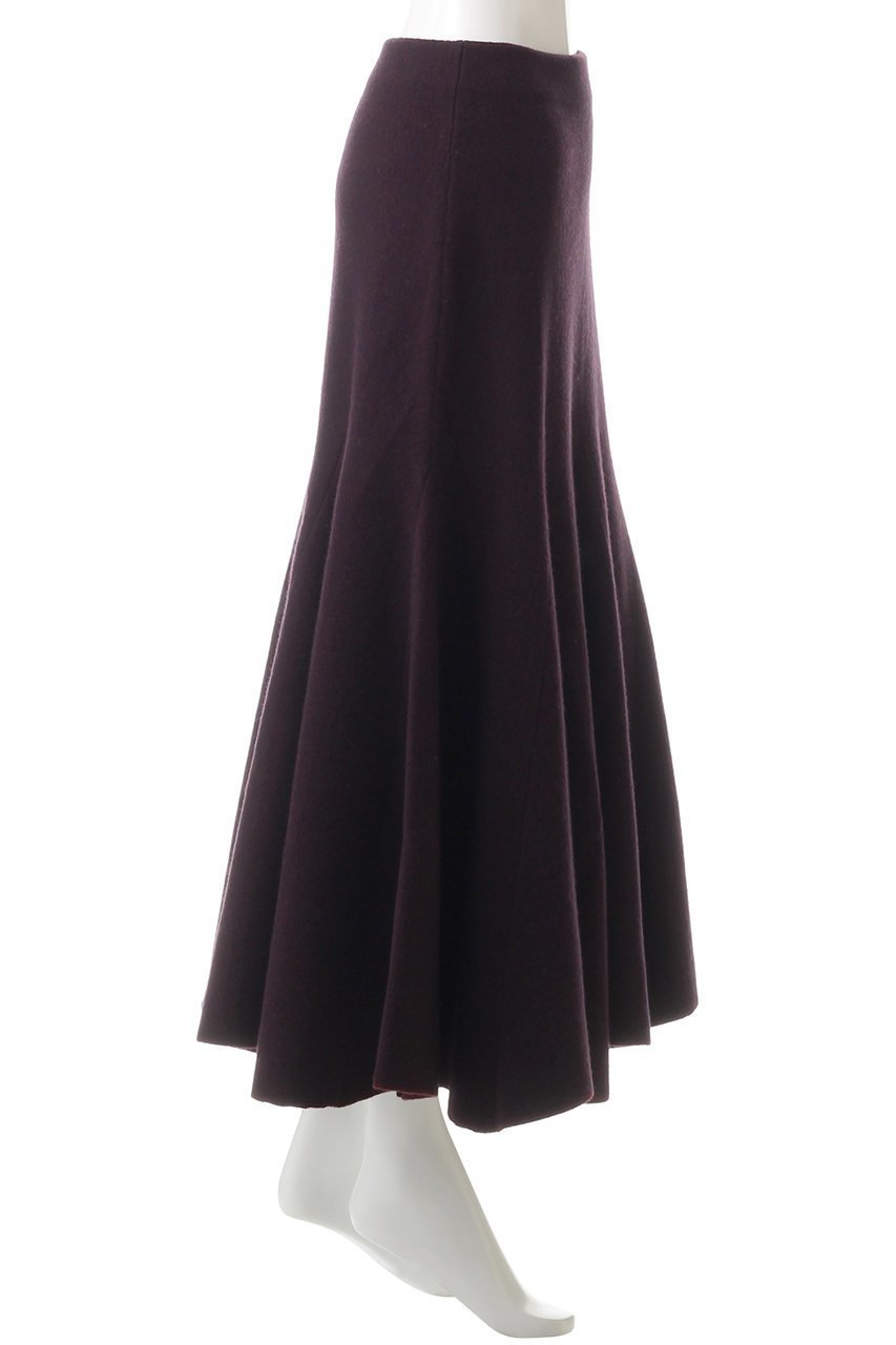 【オブリオ/AUBRIOT】のウールカシミヤ ニットスカート 人気、トレンドファッション・服の通販 founy(ファニー) 　ファッション　Fashion　レディースファッション　Fashion for Women　スカート　Skirts　おすすめ　Recommended / Our Picks　エレガント 上品　Elegant　クラシック　Classic, Timeless Style　セットアップ　Set-Up, Coordinated Outfit　フレア　Flare, Flared　ミックス　Mix, Mixed Style　other-3|ID: prp329100004199091 ipo3291000000035877751