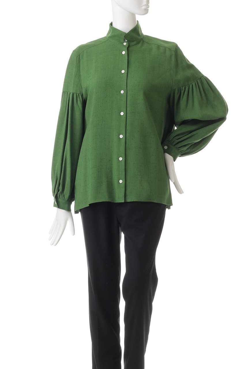 【オブリオ/AUBRIOT】のビスコースシルクネップ シャツブラウス 人気、トレンドファッション・服の通販 founy(ファニー) ファッション Fashion レディースファッション Fashion for Women トップス・カットソー Cut & Sew Tops シャツ・ブラウス・オフィスカジュアル Elegant Blouses & Button-Ups エレガント 上品 Elegant クラシック Classic, Timeless Style シルク Silk, 100% Silk スリーブ Sleeve, Long Sleeve / Short Sleeve ネップ Nepp, Slub Yarn ロング Long, Long-Length other-2|ID: prp329100004199092 ipo3291000000032889556