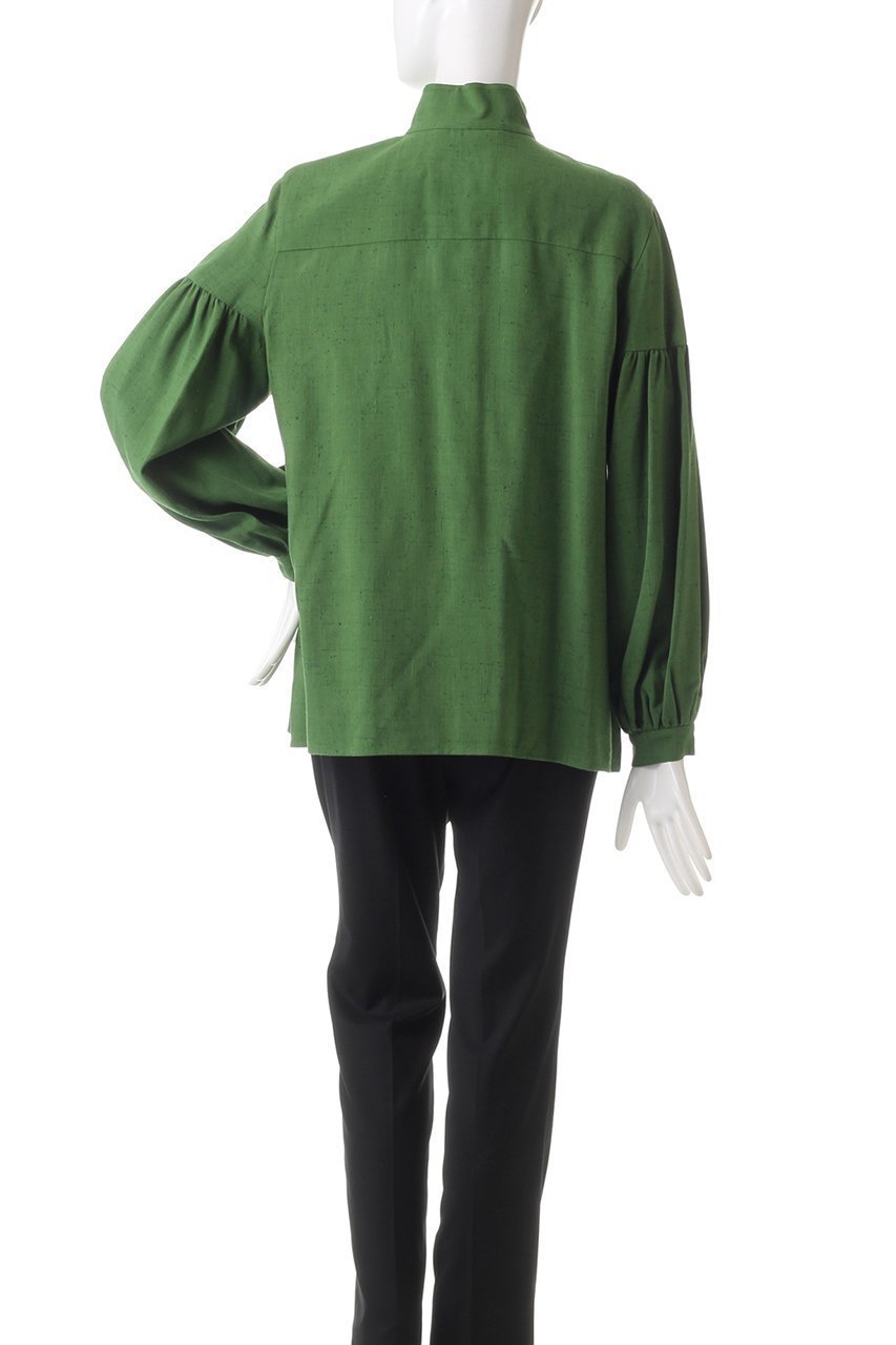 【オブリオ/AUBRIOT】のビスコースシルクネップ シャツブラウス 人気、トレンドファッション・服の通販 founy(ファニー) ファッション Fashion レディースファッション Fashion for Women トップス・カットソー Cut & Sew Tops シャツ・ブラウス・オフィスカジュアル Elegant Blouses & Button-Ups エレガント 上品 Elegant クラシック Classic, Timeless Style シルク Silk, 100% Silk スリーブ Sleeve, Long Sleeve / Short Sleeve ネップ Nepp, Slub Yarn ロング Long, Long-Length other-4|ID: prp329100004199092 ipo3291000000035823241