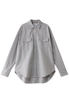 【カルナ/KALNA】のルーズフィットネルシャツ 人気、トレンドファッション・服の通販 founy(ファニー) ファッション Fashion レディースファッション WOMEN トップス・カットソー Tops/Tshirt シャツ/ブラウス Shirts/Blouses スリーブ Sleeve リラックス Relax ロング Long NEW・新作・新着・新入荷 New Arrivals 羽織 Haori thumbnail ライトグレー|ID: prp329100004199102 ipo3291000000029092302