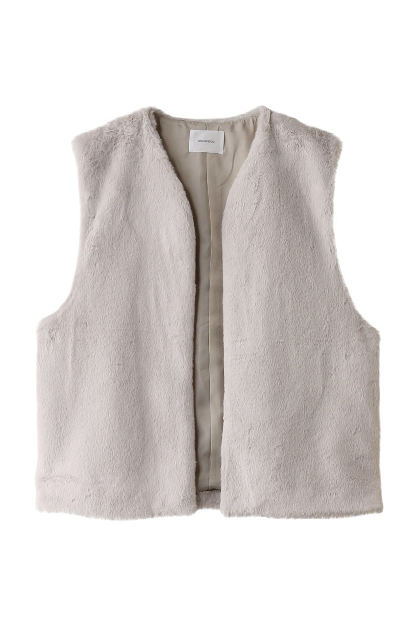 【ミディウミソリッド/MIDIUMISOLID】のfur vest ベスト 人気、トレンドファッション・服の通販 founy(ファニー) 　ファッション　Fashion　レディースファッション　WOMEN　トップス・カットソー　Tops/Tshirt　ニット　Knit Tops　ベスト/ジレ　Gilets/Vests　プルオーバー　Pullover　シンプル　Simple　フェイクファー　Faux Fur　ベスト　Vest　ベーシック　Basic　NEW・新作・新着・新入荷　New Arrivals　 other-1|ID: prp329100004199104 ipo3291000000029092308