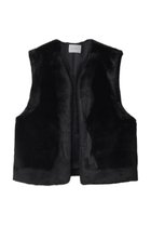 【ミディウミソリッド/MIDIUMISOLID】のfur vest ベスト black|ID:prp329100004199104