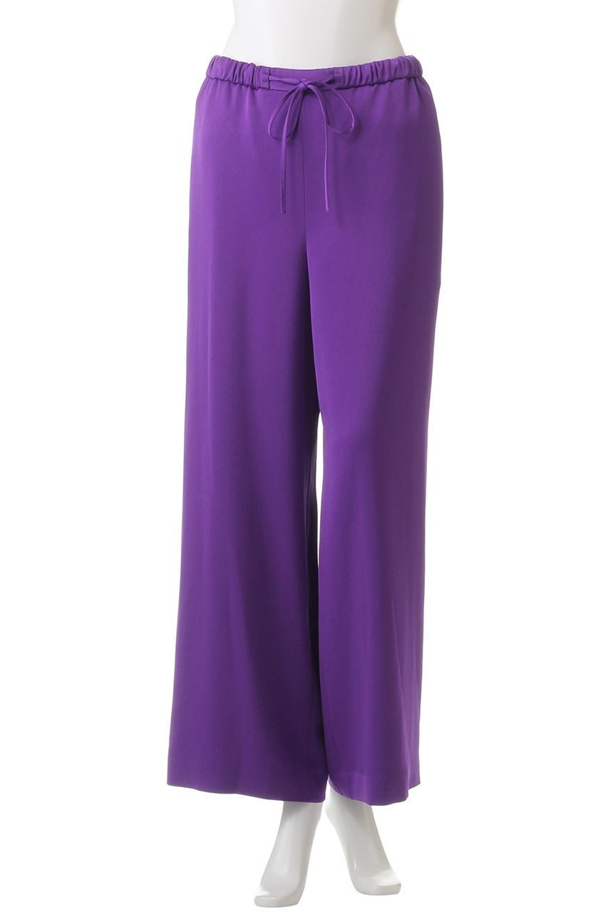 【ヒューエルミュージアム/hueLe Museum】の【STUMBLY】バックサテンワイドパンツ 人気、トレンドファッション・服の通販 founy(ファニー) ファッション Fashion レディースファッション Fashion for Women パンツ Pants & Trousers バッグ Bags シンプル Simple, Minimal ドレープ Drape, Draping Fabric エレガント 上品 Elegant other-2|ID: prp329100004199111 ipo3291000000036509761