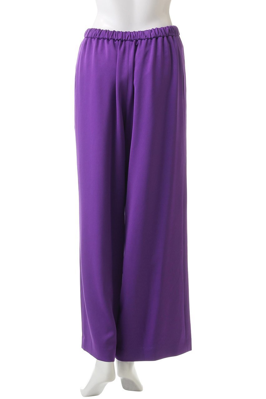 【ヒューエルミュージアム/hueLe Museum】の【STUMBLY】バックサテンワイドパンツ 人気、トレンドファッション・服の通販 founy(ファニー) ファッション Fashion レディースファッション Fashion for Women パンツ Pants & Trousers バッグ Bags シンプル Simple, Minimal ドレープ Drape, Draping Fabric エレガント 上品 Elegant other-4|ID: prp329100004199111 ipo3291000000036509763