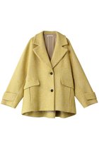 【ハウス オブ ロータス/HOUSE OF LOTUS】のループツイードケープライクコート イエロー|ID: prp329100004199119 ipo3291000000032940889