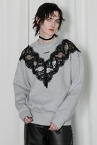 【プランク プロジェクト/PRANK PROJECT】のレーススウェット/Lace Sweatshirt GRY(グレー)|ID: prp329100004199128 ipo3291000000032893134