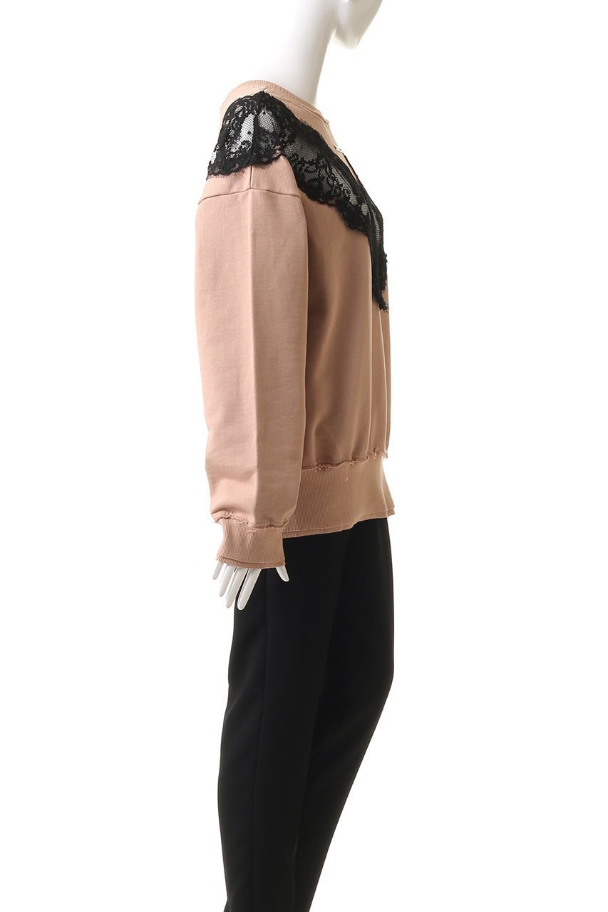 【プランク プロジェクト/PRANK PROJECT】のレーススウェット/Lace Sweatshirt 人気、トレンドファッション・服の通販 founy(ファニー) 　ファッション　Fashion　レディースファッション　Fashion for Women　トップス・カットソー　Cut & Sew Tops　シャツ・ブラウス・オフィスカジュアル　Elegant Blouses & Button-Ups　レディースパーカー・カジュアルフーディー　Casual Hoodies & Sweatshirts　ロングTシャツ・Tシャツ　Longline T-Shirts & Tees　スウェット・クルーネックトップス　Sweatshirts & Crewnecks / Relaxed Fit Sweat Tops　カットソー・ベーシックTシャツ　Cut-and-Sewn Tops / Stretch Tees & Basics　インナー　Innerwear　ウォッシュ　Washed Finish　エレガント 上品　Elegant　スウェット / スエット　Sweatshirt, Sweatwear　リバーシブル　Reversible, Two-Sided　レース　Lace, Lace Fabric　other-3|ID: prp329100004199128 ipo3291000000032893151