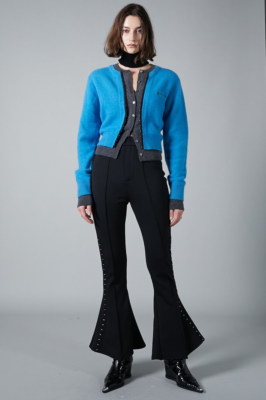 【プランク プロジェクト/PRANK PROJECT】のレイヤードクルーカーデ/Layered Crew Neck Cardigan 人気、トレンドファッション・服の通販 founy(ファニー) 　ファッション　Fashion　レディースファッション　WOMEN　トップス・カットソー　Tops/Tshirt　ニット　Knit Tops　カーディガン　Cardigans　カーディガン　Cardigan　フロント　Front　人気　Popularity　other-7|ID: prp329100004199131 ipo3291000000031390444