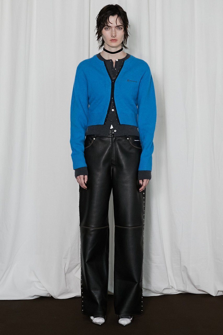 【プランク プロジェクト/PRANK PROJECT】のレイヤードクルーカーデ/Layered Crew Neck Cardigan 人気、トレンドファッション・服の通販 founy(ファニー) 　ファッション　Fashion　レディースファッション　Fashion for Women　トップス・カットソー　Cut & Sew Tops　ニット　Knit Tops & Sweaters　カーディガン・羽織り　Layered Style Cardigans　カーディガン　Cardigan, Knitwear　フロント　Front, Front Design　人気　Popular, Best Seller　other-6|ID: prp329100004199131 ipo3291000000035979937