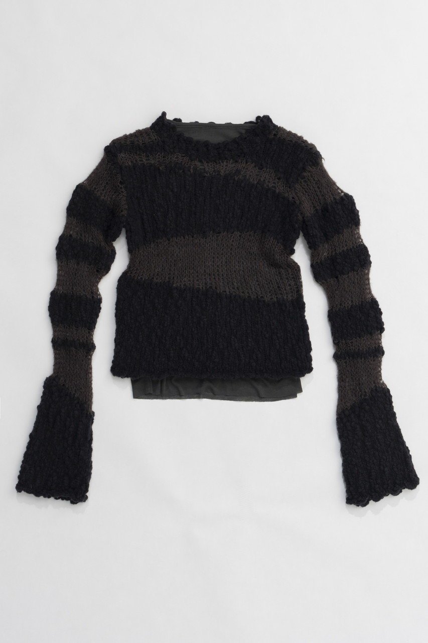 【プランク プロジェクト/PRANK PROJECT】のスラブモヘアボーダーニット/Slub Mohair Border Knit 人気、トレンドファッション・服の通販 founy(ファニー) 　ファッション　Fashion　レディースファッション　WOMEN　トップス・カットソー　Tops/Tshirt　ニット　Knit Tops　プルオーバー　Pullover　インナー　Inner　カットソー　Cut And Sew　デニム　Denim　ビッグ　Big　フレア　Flare　ボーダー　Border　モヘア　Mohair　ランダム　Random　再入荷　Restock/Back In Stock/Re Arrival　 other-1|ID: prp329100004199133 ipo3291000000029092409