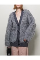 【プランク プロジェクト/PRANK PROJECT】のロングシャギーカーデ/Long Shaggy Cardigan 人気、トレンドファッション・服の通販 founy(ファニー) ファッション Fashion レディースファッション WOMEN トップス・カットソー Tops/Tshirt ニット Knit Tops カーディガン Cardigans カーディガン Cardigan デニム Denim NEW・新作・新着・新入荷 New Arrivals 防寒 Cold Protection thumbnail GRY(グレー)|ID: prp329100004199134 ipo3291000000029092414