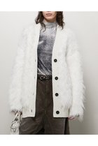 【プランク プロジェクト/PRANK PROJECT】のロングシャギーカーデ/Long Shaggy Cardigan 人気、トレンドファッション・服の通販 founy(ファニー) ファッション Fashion レディースファッション WOMEN トップス・カットソー Tops/Tshirt ニット Knit Tops カーディガン Cardigans カーディガン Cardigan デニム Denim NEW・新作・新着・新入荷 New Arrivals 防寒 Cold Protection thumbnail WHT(ホワイト)|ID: prp329100004199134 ipo3291000000029092416