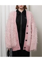 【プランク プロジェクト/PRANK PROJECT】のロングシャギーカーデ/Long Shaggy Cardigan 人気、トレンドファッション・服の通販 founy(ファニー) ファッション Fashion レディースファッション WOMEN トップス・カットソー Tops/Tshirt ニット Knit Tops カーディガン Cardigans カーディガン Cardigan デニム Denim NEW・新作・新着・新入荷 New Arrivals 防寒 Cold Protection thumbnail PNK(ピンク)|ID: prp329100004199134 ipo3291000000029092417