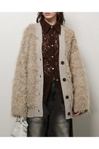 【プランク プロジェクト/PRANK PROJECT】のロングシャギーカーデ/Long Shaggy Cardigan 人気、トレンドファッション・服の通販 founy(ファニー) ファッション Fashion レディースファッション WOMEN トップス・カットソー Tops/Tshirt ニット Knit Tops カーディガン Cardigans カーディガン Cardigan デニム Denim NEW・新作・新着・新入荷 New Arrivals 防寒 Cold Protection thumbnail BGE(ベージュ)|ID: prp329100004199134 ipo3291000000029092418