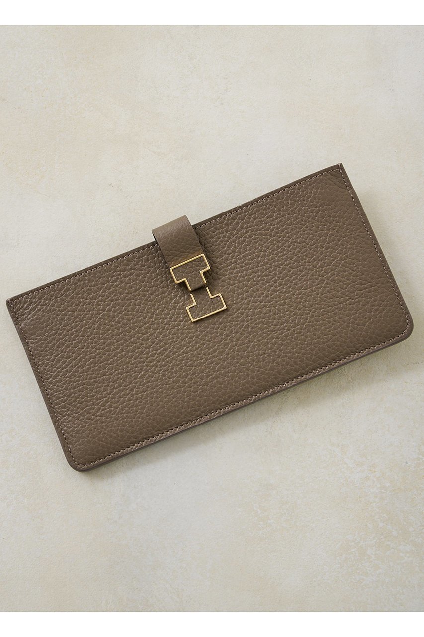 【イアクッチ/IACUCCI】のアバ ロングウォレット CERVO インテリア・キッズ・メンズ・レディースファッション・服の通販 founy(ファニー) 　ファッション　Fashion　レディースファッション　Fashion for Women　ミニ財布・二つ折り財布　Wallets & Card Cases　バッグ　Bags　シルバー　Silver, Metallic Silver　スクエア　Square, Square Shape　スマート　Smart, Elegant　財布　Wallet, Purse　トラベル　Travel, Travel Gear　人気　Popular, Best Seller　フォルム　Silhouette, Form　ポケット　Pocket, Pocket Detail　メタル　Metal, Metal Parts　ラップ　Wrap, Wrap Design　おすすめ　Recommended / Our Picks　トープ|ID: prp329100004199143 ipo3291000000035512828