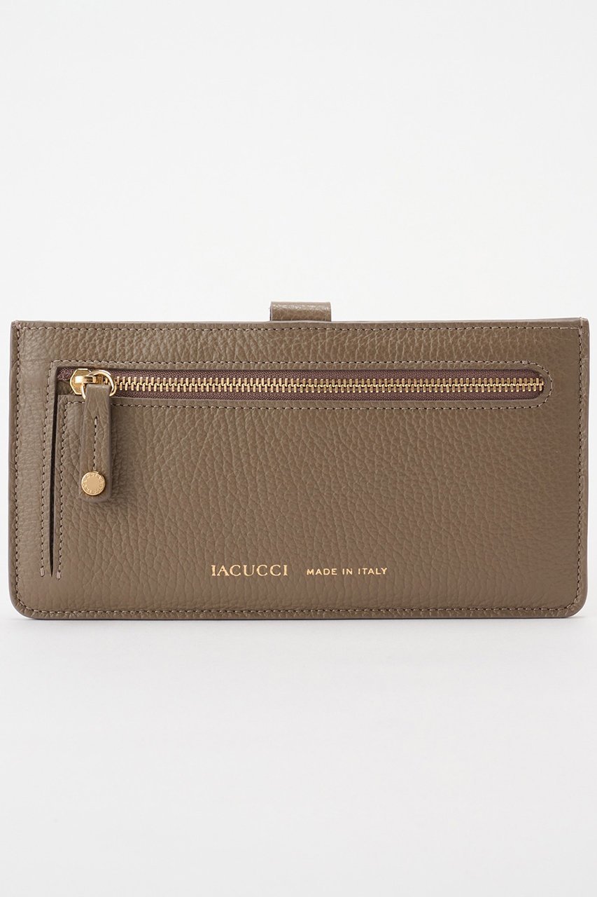 【イアクッチ/IACUCCI】のアバ ロングウォレット CERVO 人気、トレンドファッション・服の通販 founy(ファニー) 　ファッション　Fashion　レディースファッション　Fashion for Women　ミニ財布・二つ折り財布　Wallets & Card Cases　バッグ　Bags　シルバー　Silver, Metallic Silver　スクエア　Square, Square Shape　スマート　Smart, Elegant　財布　Wallet, Purse　トラベル　Travel, Travel Gear　人気　Popular, Best Seller　フォルム　Silhouette, Form　ポケット　Pocket, Pocket Detail　メタル　Metal, Metal Parts　ラップ　Wrap, Wrap Design　おすすめ　Recommended / Our Picks　other-2|ID: prp329100004199143 ipo3291000000035512829