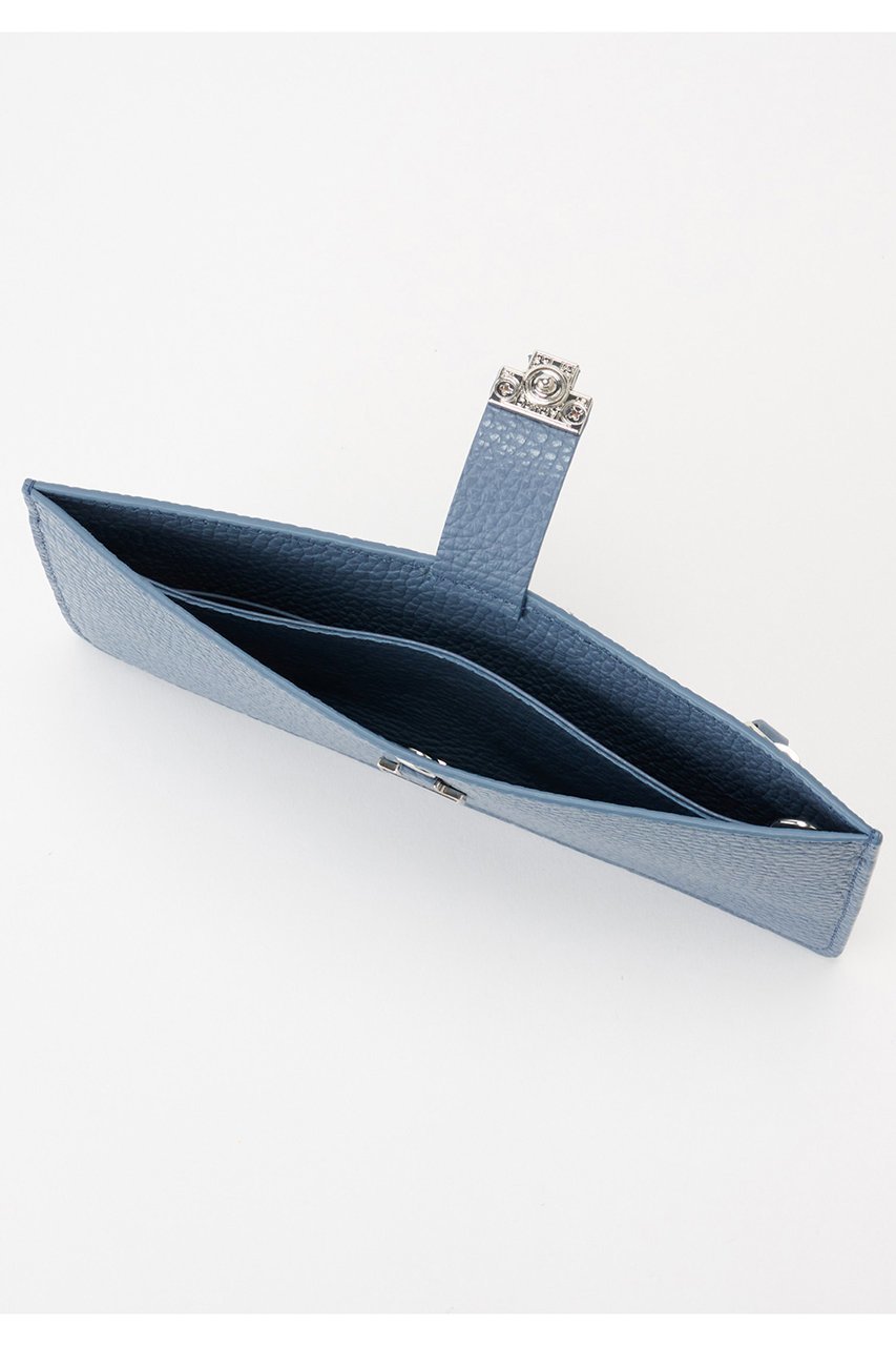 【イアクッチ/IACUCCI】のアバ ロングウォレット CERVO 人気、トレンドファッション・服の通販 founy(ファニー) 　ファッション　Fashion　レディースファッション　Fashion for Women　ミニ財布・二つ折り財布　Wallets & Card Cases　バッグ　Bags　シルバー　Silver, Metallic Silver　スクエア　Square, Square Shape　スマート　Smart, Elegant　財布　Wallet, Purse　トラベル　Travel, Travel Gear　人気　Popular, Best Seller　フォルム　Silhouette, Form　ポケット　Pocket, Pocket Detail　メタル　Metal, Metal Parts　ラップ　Wrap, Wrap Design　おすすめ　Recommended / Our Picks　other-8|ID: prp329100004199143 ipo3291000000035984908