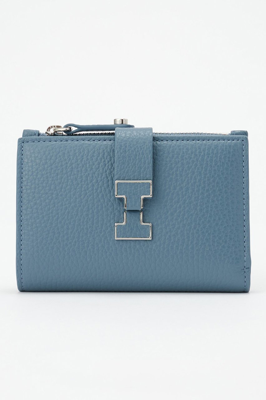 【イアクッチ/IACUCCI】のアバ ハーフウォレット CERVO インテリア・キッズ・メンズ・レディースファッション・服の通販 founy(ファニー) 　ファッション　Fashion　レディースファッション　Fashion for Women　ミニ財布・二つ折り財布　Wallets & Card Cases　バッグ　Bags　イエロー　Yellow　コンパクト　Compact, Small Size　シルバー　Silver, Metallic Silver　シンプル　Simple, Minimal　スクエア　Square, Square Shape　財布　Wallet, Purse　人気　Popular, Best Seller　フィット　Fit, Slim Fit　フォルム　Silhouette, Form　メタル　Metal, Metal Parts　サックスブルー|ID: prp329100004199144 ipo3291000000034845945