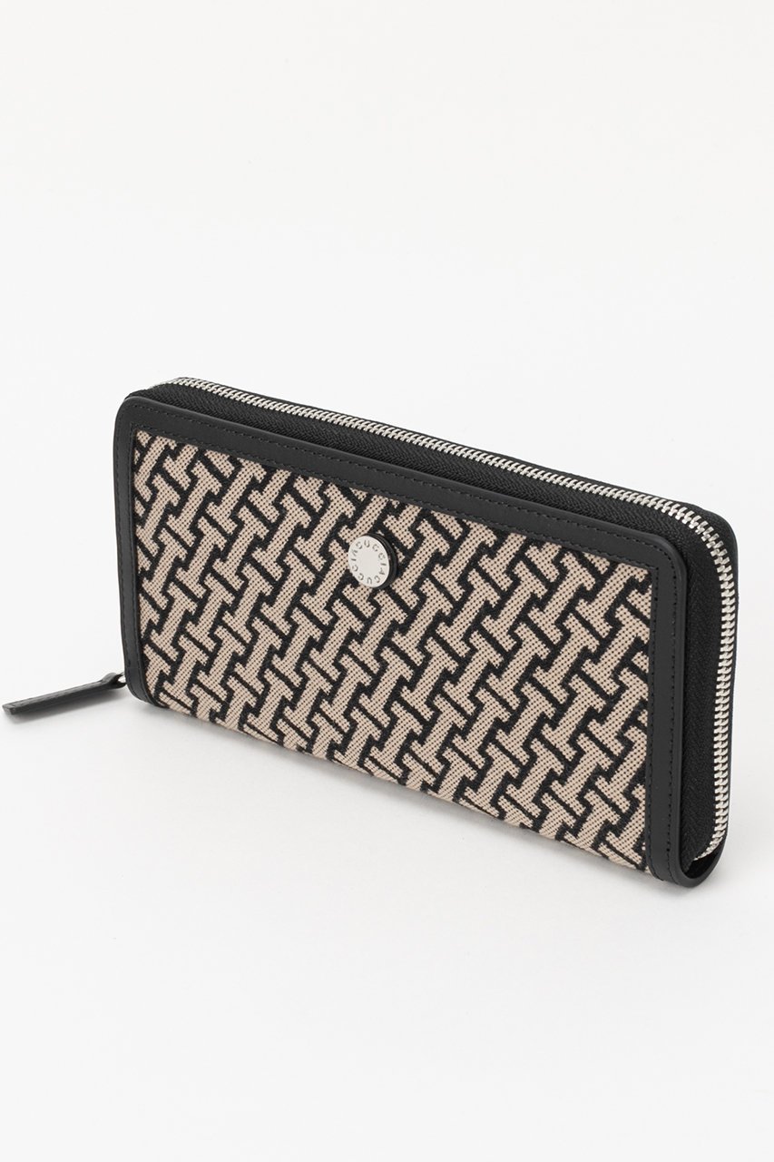 【イアクッチ/IACUCCI】のモノグランマ ロングウォレット JACQUARD/RUGA 人気、トレンドファッション・服の通販 founy(ファニー) 　ファッション　Fashion　レディースファッション　Fashion for Women　ミニ財布・二つ折り財布　Wallets & Card Cases　バッグ　Bags　グラフィック　Graphic, Graphic Design　コイン　Coin, Coin Design　シンプル　Simple, Minimal　ジャカード／ジャガード　Jacquard, Woven Pattern　財布　Wallet, Purse　ポケット　Pocket, Pocket Detail　ラウンド　Round, Round Neck　おすすめ　Recommended / Our Picks　other-3|ID: prp329100004199146 ipo3291000000035870242