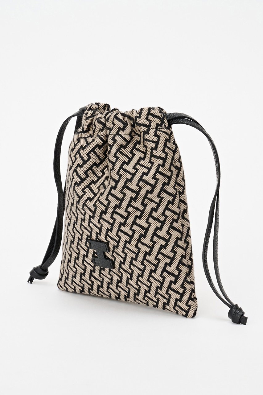 【イアクッチ/IACUCCI】のモノグランマ ポーチ JACQUARD/RUGA 人気、トレンドファッション・服の通販 founy(ファニー) 　ファッション　Fashion　レディースファッション　Fashion for Women　ポーチ&ミニバッグ　Pouches & Mini Bags　クラシカル　Classical, Vintage-Inspired　ジャカード／ジャガード　Jacquard, Woven Pattern　ポーチ　Pouch, Small Case　マニッシュ　Mannish, Boyish　モダン　Modern, Contemporary　再入荷　Restock / Back in Stock　巾着　Drawstring Bag, Kinchaku　other-3|ID: prp329100004199153 ipo3291000000031390611