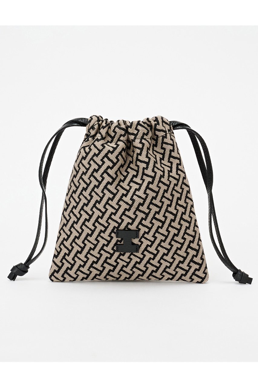 【イアクッチ/IACUCCI】のモノグランマ ポーチ JACQUARD/RUGA 人気、トレンドファッション・服の通販 founy(ファニー) 　ファッション　Fashion　レディースファッション　Fashion for Women　ポーチ&ミニバッグ　Pouches & Mini Bags　クラシカル　Classical, Vintage-Inspired　ジャカード／ジャガード　Jacquard, Woven Pattern　ポーチ　Pouch, Small Case　マニッシュ　Mannish, Boyish　モダン　Modern, Contemporary　再入荷　Restock / Back in Stock　巾着　Drawstring Bag, Kinchaku　other-7|ID: prp329100004199153 ipo3291000000031390619