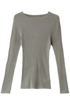 【ネテネ/NETENE】のコンフィニット長袖クルーネックプルオーバー オリーブ|ID: prp329100004199157 ipo3291000000036785978