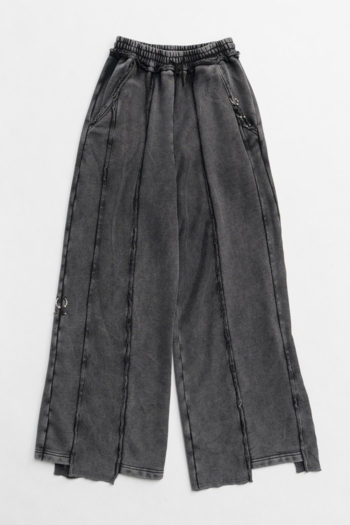 【プランク プロジェクト/PRANK PROJECT】のピグメントピアッシングスウェットパンツ/Pigment Piercing Sweat Pants インテリア・キッズ・メンズ・レディースファッション・服の通販 founy(ファニー) https://founy.com/ ファッション Fashion レディースファッション Fashion for Women パンツ Pants & Trousers セットアップ Set-Up, Coordinated Outfit ワイド Wide, Wide Fit |ID: prp329100004199162 ipo3291000000035811930