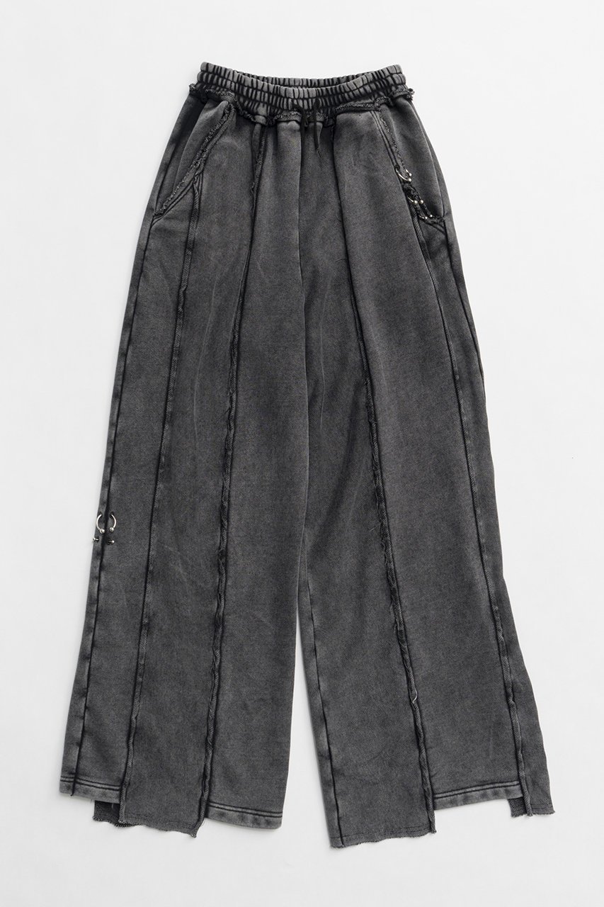 【プランク プロジェクト/PRANK PROJECT】のピグメントピアッシングスウェットパンツ/Pigment Piercing Sweat Pants 人気、トレンドファッション・服の通販 founy(ファニー) 　ファッション　Fashion　レディースファッション　Fashion for Women　パンツ　Pants & Trousers　セットアップ　Set-Up, Coordinated Outfit　ワイド　Wide, Wide Fit　 other-1|ID: prp329100004199162 ipo3291000000035811930
