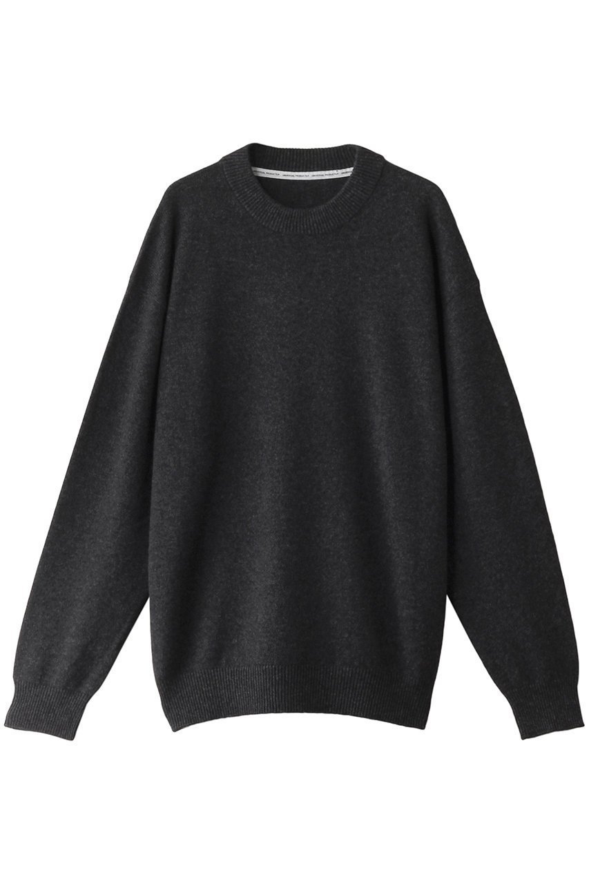 【ユニバーサルプロダクツ/UNIVERSAL PRODUCTS / MEN】の【MEN】YAK CASHIMIER CREW KNIT ニット インテリア・キッズ・メンズ・レディースファッション・服の通販 founy(ファニー) 　ファッション　Fashion　メンズファッション　MEN　トップス・カットソー　Tops/Tshirt/Men　ニット　Knit Tops　なめらか　Smooth　カシミヤ　Cashmere　トレンド　Trend　バランス　Balance　ベーシック　Basic　NEW・新作・新着・新入荷　New Arrivals　CHACOAL|ID: prp329100004199164 ipo3291000000029092523