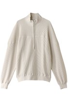 【ユニバーサルプロダクツ/UNIVERSAL PRODUCTS / MEN】の【MEN】FOOTBALL HALF ZIP SWEAT スウェット IVORY|ID:prp329100004199165