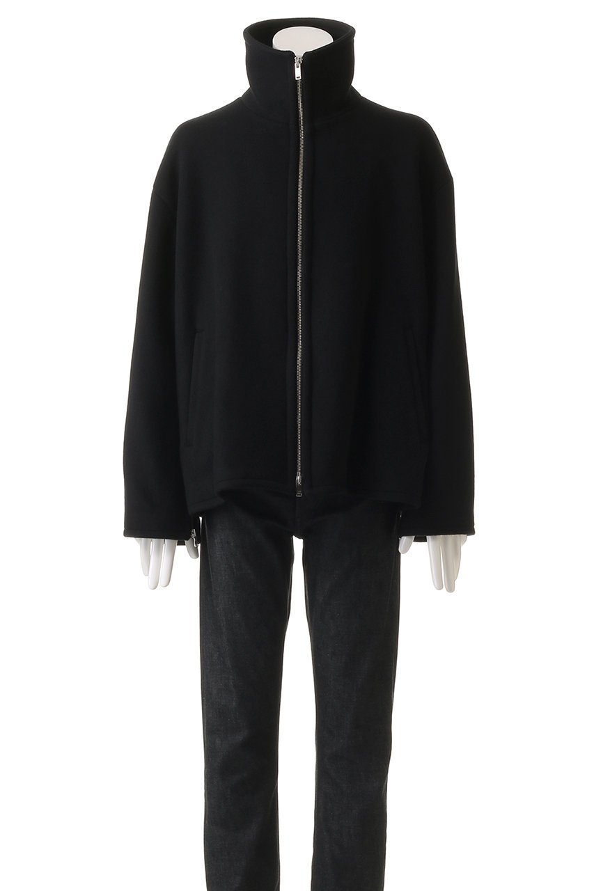 【ヨーク/YOKE】の【UNISEX】MELTON スタンドカラージップブルゾン 人気、トレンドファッション・服の通販 founy(ファニー) 　ファッション　Fashion　レディースファッション　Fashion for Women　アウター　Coat / Outerwear Collection　レディースジャケット・軽アウター　Jackets　ブルゾンジャケット・スポーティアウター　Blouson Jackets　ユニセックス　Unisex, Genderless　ジャケット　Jacket, Outerwear　ブルゾン　Blouson, Bomber Jacket　メルトン　Melton, Heavy Wool　無地　Plain, Solid Color　A/W・秋冬　Autumn/Winter　other-2|ID: prp329100004199167 ipo3291000000035720814