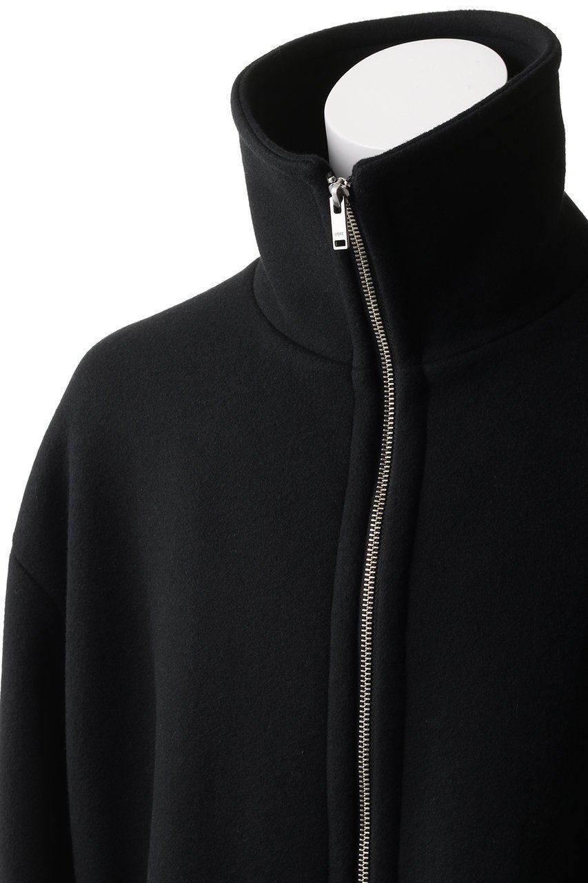 【ヨーク/YOKE】の【UNISEX】MELTON スタンドカラージップブルゾン 人気、トレンドファッション・服の通販 founy(ファニー) 　ファッション　Fashion　レディースファッション　Fashion for Women　アウター　Coat / Outerwear Collection　レディースジャケット・軽アウター　Jackets　ブルゾンジャケット・スポーティアウター　Blouson Jackets　ユニセックス　Unisex, Genderless　ジャケット　Jacket, Outerwear　ブルゾン　Blouson, Bomber Jacket　メルトン　Melton, Heavy Wool　無地　Plain, Solid Color　A/W・秋冬　Autumn/Winter　other-5|ID: prp329100004199167 ipo3291000000035720817