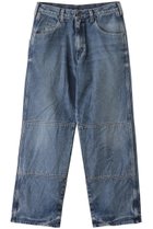 【エヌ.ハリウッド/N.HOOLYWOOD / MEN】の【MEN】【N.HOOLYWOOD × Wrangler】DOUBLE KNEE デニムパンツ 人気、トレンドファッション・服の通販 founy(ファニー) ファッション Fashion メンズファッション MEN ボトムス Bottoms/Men デニムパンツ Denim Pants おすすめ Recommend シンプル Simple ジャケット Jacket セットアップ Set Up デニム Denim ワイド Wide ワーク Work NEW・新作・新着・新入荷 New Arrivals thumbnail ブルー|ID: prp329100004199178 ipo3291000000029092561