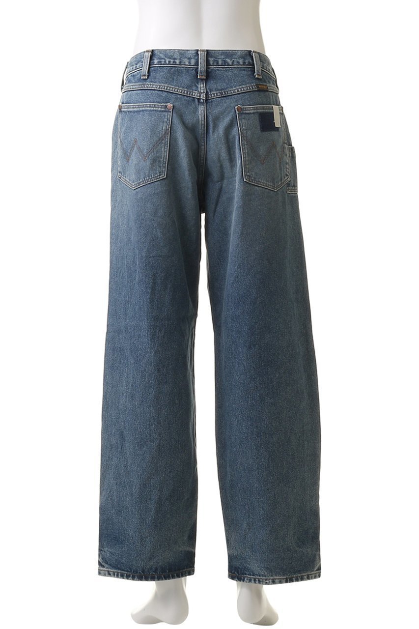 【エヌ.ハリウッド/N.HOOLYWOOD / MEN】の【MEN】【N.HOOLYWOOD × Wrangler】DOUBLE KNEE デニムパンツ 人気、トレンドファッション・服の通販 founy(ファニー) 　ファッション　Fashion　メンズファッション　Fashion for Men　ボトムス　Bottoms　デニムパンツ・ジーンズ　Denim Pants　おすすめ　Recommended / Our Picks　シンプル　Simple, Minimal　ジャケット　Jacket, Outerwear　セットアップ　Set-Up, Coordinated Outfit　デニム　Denim, Jeans Material　ワイド　Wide, Wide Fit　ワーク　Workwear, Utility Style　other-4|ID: prp329100004199178 ipo3291000000032934119